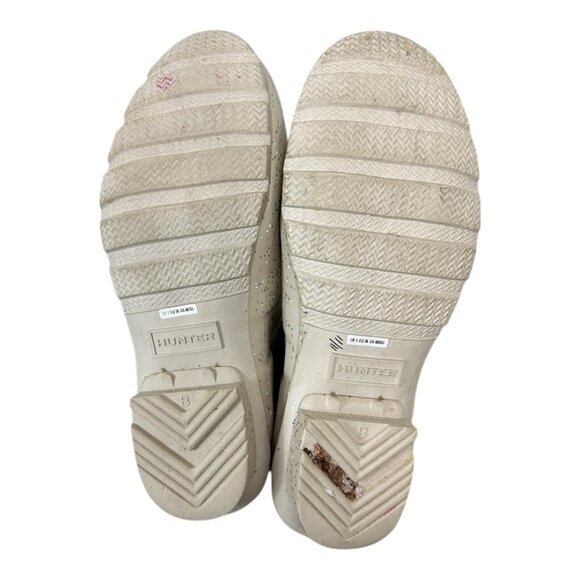 Hunter Original Giant Glitter Rain Boots Color Cast Girls Size 5 - Picture 5 of 7